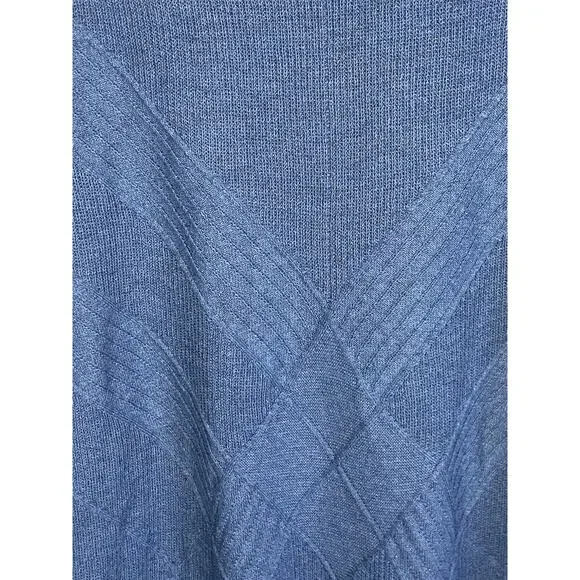 Smartwool Wool Blend Sweater Women’s XL Blue Recent Boxy Cozycore Quiet Luxury - Picture 9 of 11